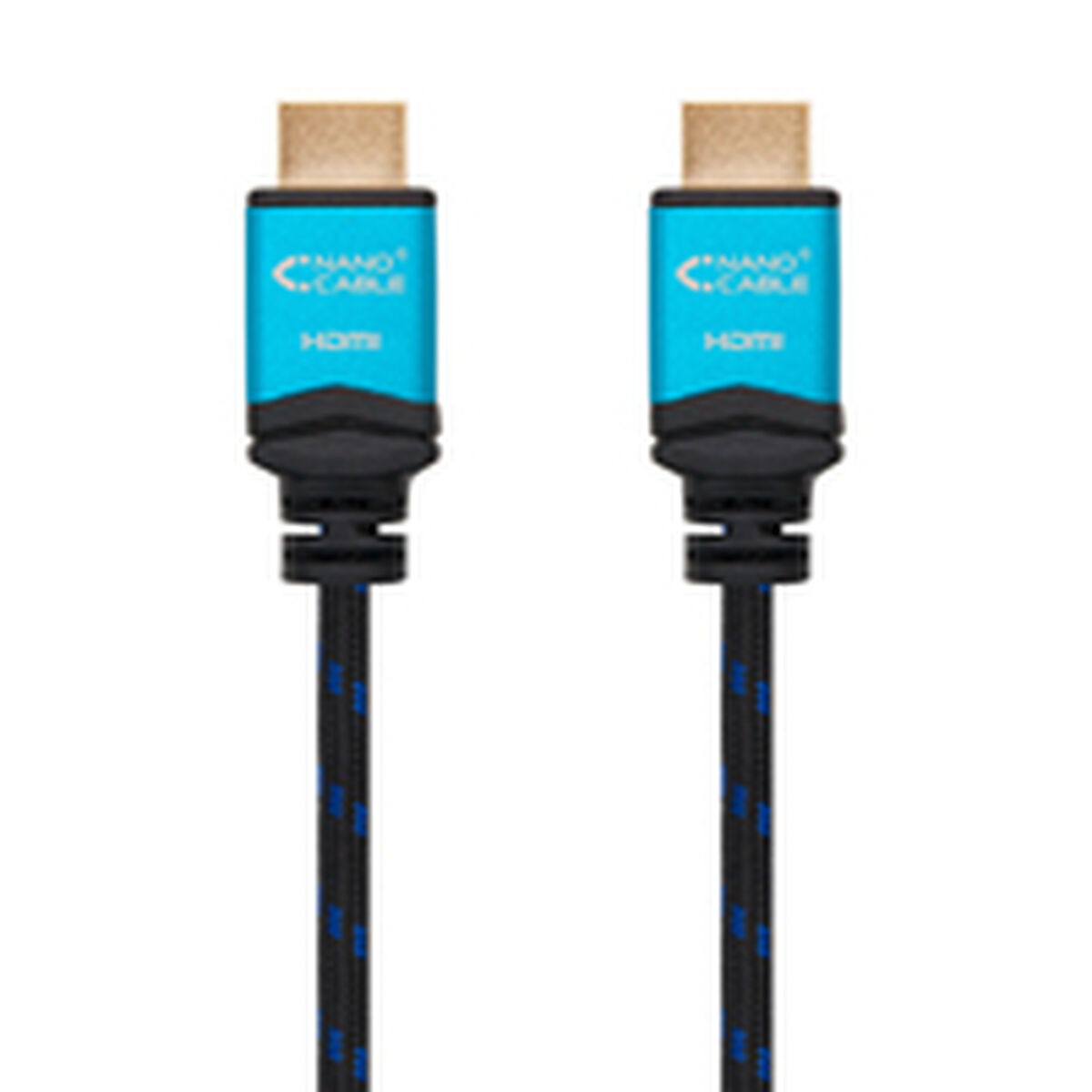 Cavo HDMI NANOCABLE 10.15.3700 V2.0 Nero 50 cm